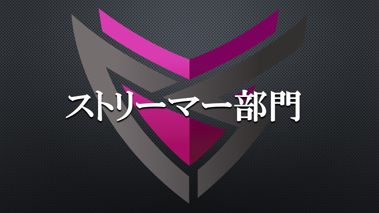 ストリーマー部門
