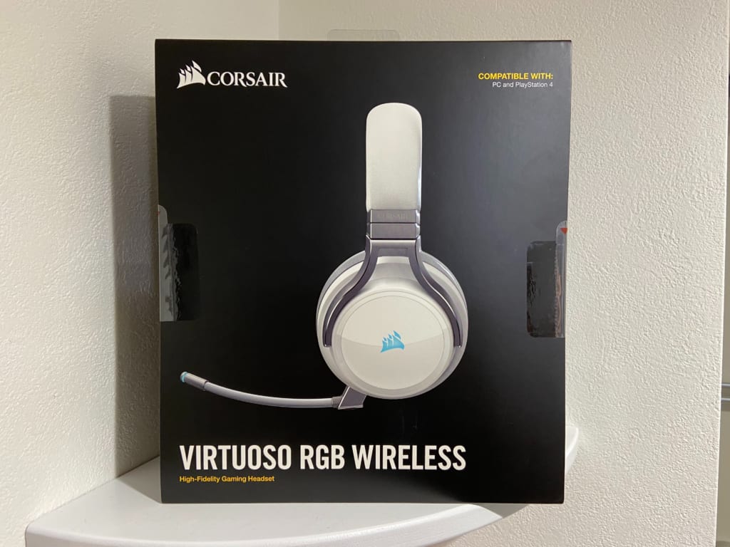 Corsair Virtuoso Rgb Wireless White 簡易レビュー Creatives