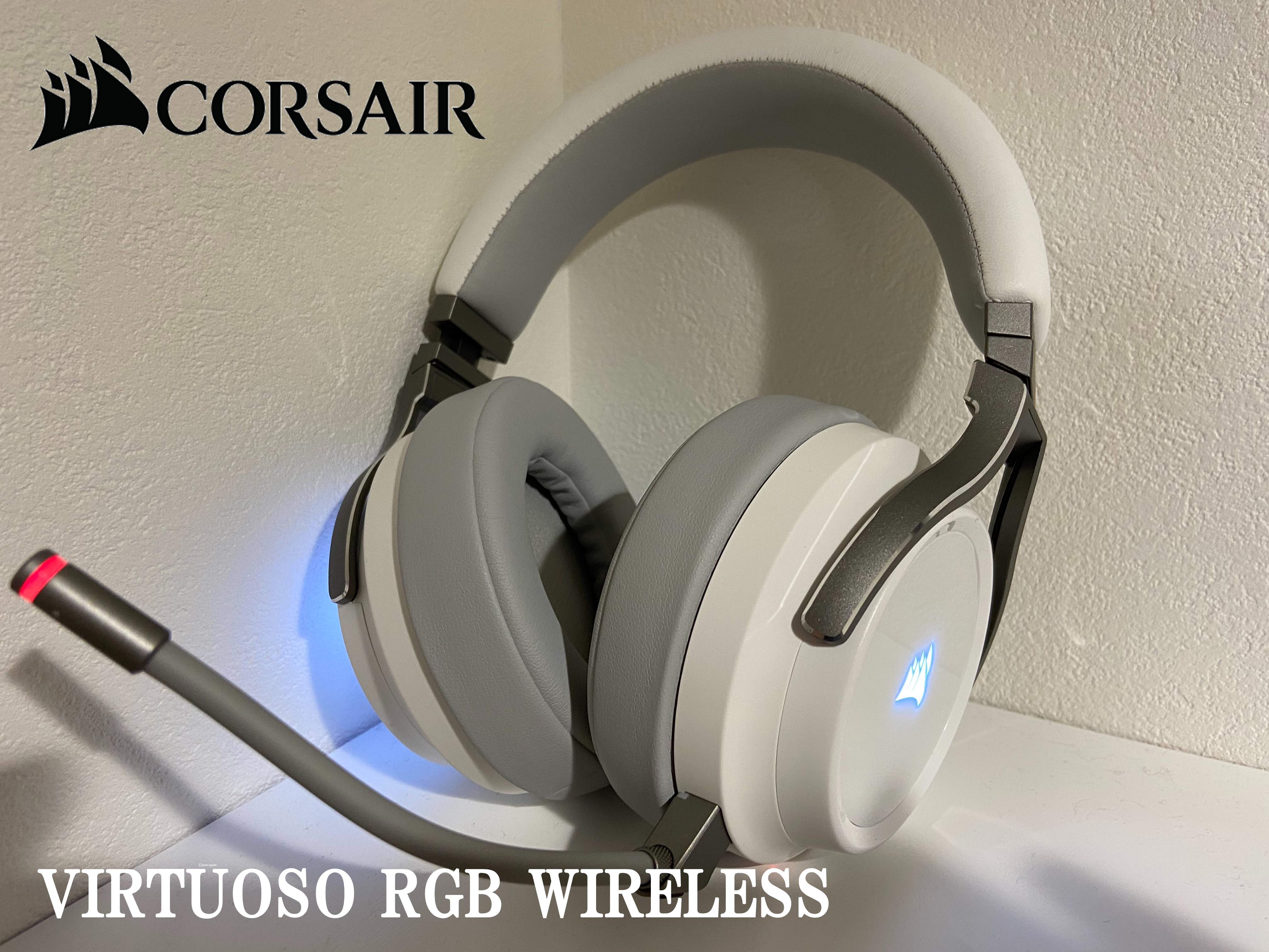 Corsair Virtuoso Rgb Wireless White 簡易レビュー Creatives